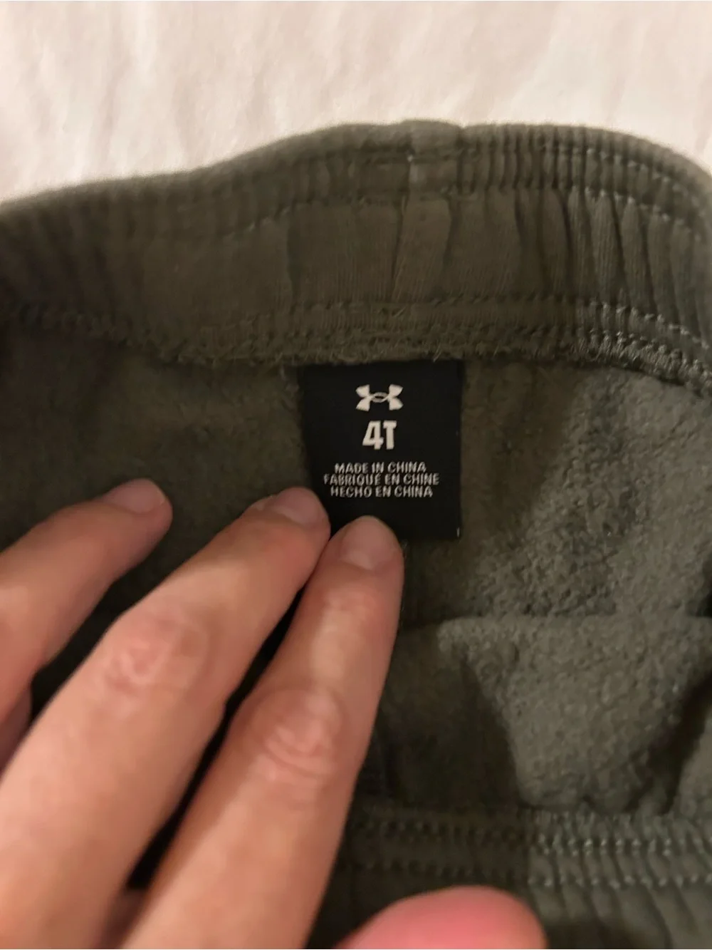 Under Armour Kids Olive & Black Hoodie and Joggers Set